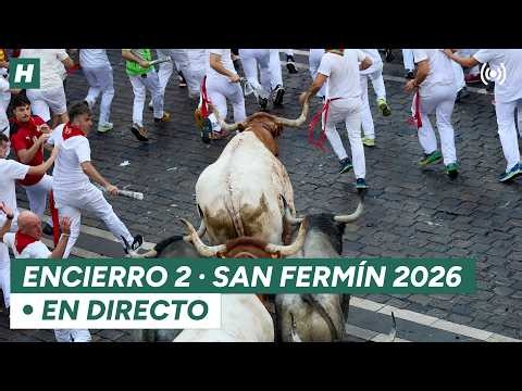SANFERMINES EN DIRECTO | SEGUNDO ENCIERRO San Fermín 2026 | El HuffPost