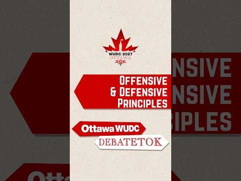 Offensive and Defensive Principles - DebateTok