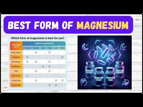 Best Types of Magnesium Explained | Which Magnesium Should You Take?