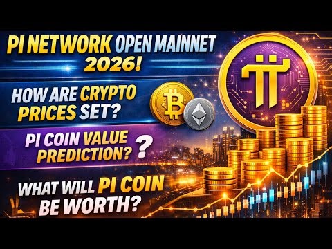 Pi Network Open Mainnet 2026: How Crypto Prices Are Determined & Pi Coin Value Outlook!