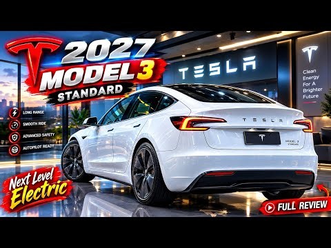 2027 Tesla Model 3 Standard FULL REVIEW – The New Tesla That Changes Everything! 🚀⚡