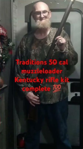 Traditions 50 cal Muzzleloader Kentucky Rifle Kit #traditions #muzzleloader #blackpowder #rifle