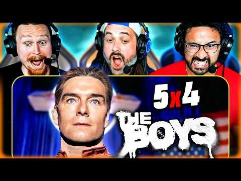 THE BOYS Season 5 Episode 4 REACTION – WILL SOLDIER BOY KILL HOMELANDER?! - REVIEW