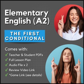 First Conditional | Elementary (Pre-Int.) English for ESL/ELL Students (A2)
