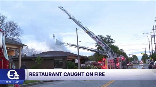 Olmsted Falls Fire Department battles flames at multiple businesses