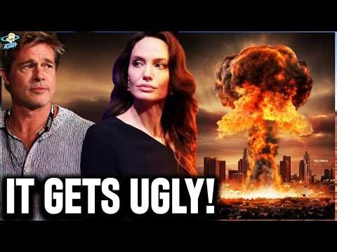 Angelina Jolie's Daughter DROPS Brad Pitt's Last Name As Winery WAR Continues!