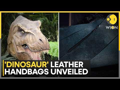 T-Rex Leather Handbag: Scientists Create Bag Using Dinosaur Collagen | WION