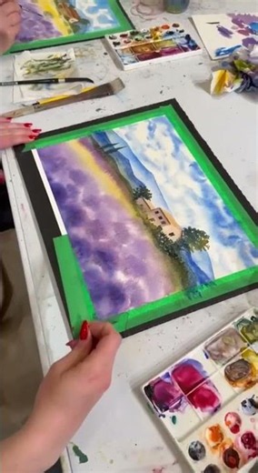It’s Always Nice to Create Something Beautiful | Watercolour Art