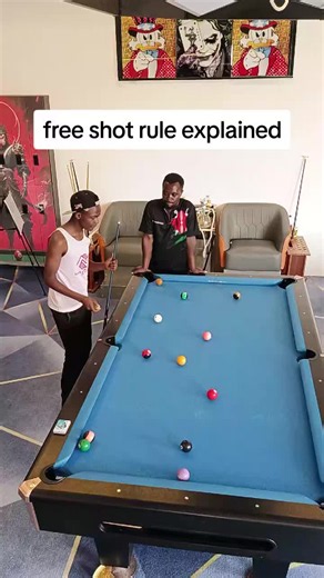 Free Shot Rule in Eight Ball Pool Explained