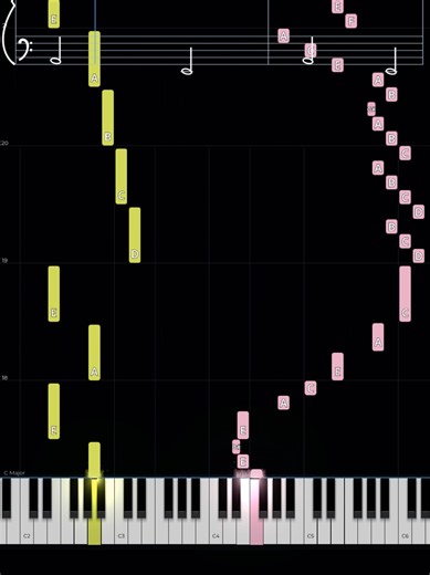 Easy Piano Tutorial of the song Rush E #sheetmusicboss #rushe #pianotutorial #atlanticnotes #atlanticpianovfx