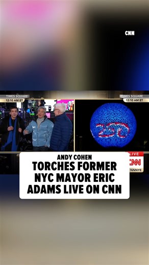 Andy Cohen went scorched earth on former NYC Mayor Eric Adams moments after the New Year's Eve ball dropped ... unloading in a boozy, no filter rant on live TV as Anderson Cooper struggled to shut it down. 🎥 CNN | TMZ