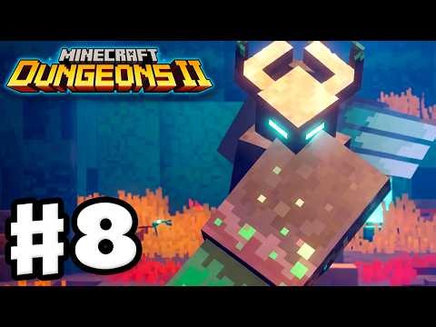 Minecraft Dungeons 2 - Gameplay Walkthrough Part 8 - The Monarch Boss Fight!