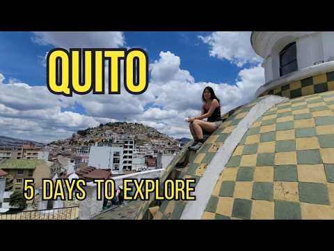 QUITO in 5 DAYS - GREAT BASE to see ECUADOR