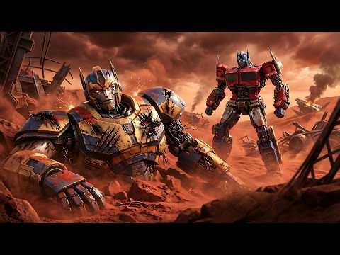 Mars Under Attack: Aliens Destroy Sentinel Prime | Optimus Prime Restores the Legend