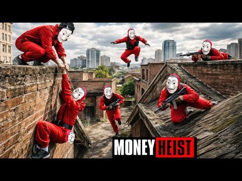 PARKOUR VS MONEY HEIST! 6 | BAD GUYS: No ESCAPE, He Slipped… We Had Seconds (BELLA CIAO) Epic POV