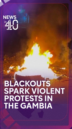 Prolonged blackouts spark violent protests in The Gambia