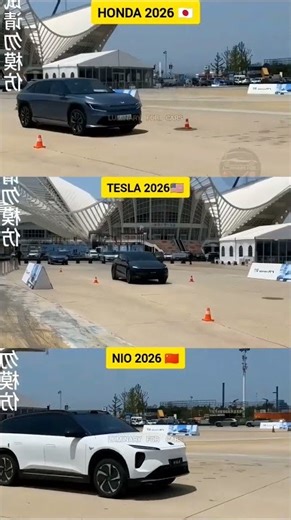 ​Which One is a Flying Carpet? ☁️ NIO vs Tesla vs Honda 2026! 😱
