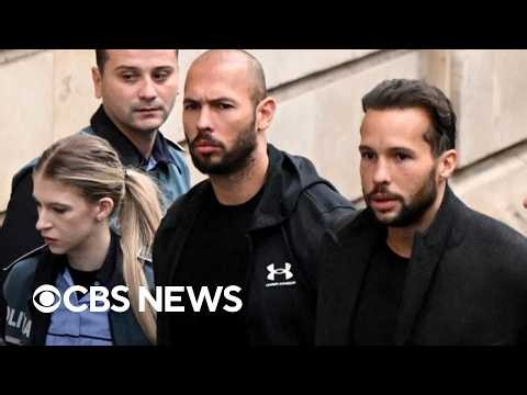 Tate brothers to fight UK extradition over rape, sex trafficking charges