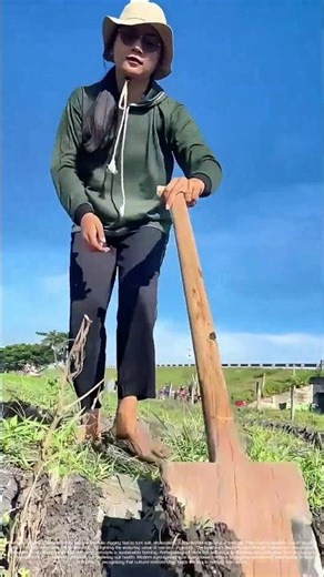 Tilling Tradition: How a Bamboo Shovel Shapes the Earth