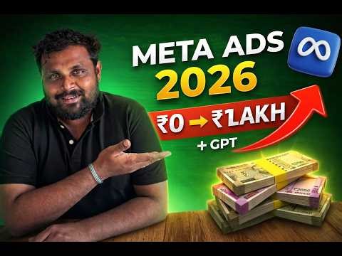 Meta Ads Tutorial 2026 (Full Course) | Run Profitable Facebook Ads Step-by-Step + GPT Strategy