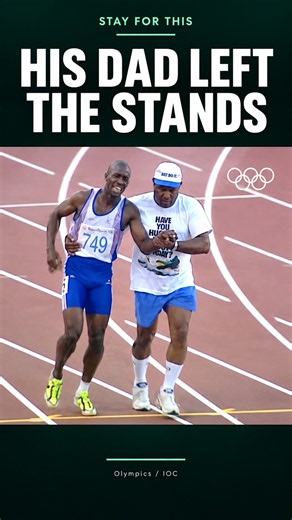 His Dad Left the Stands