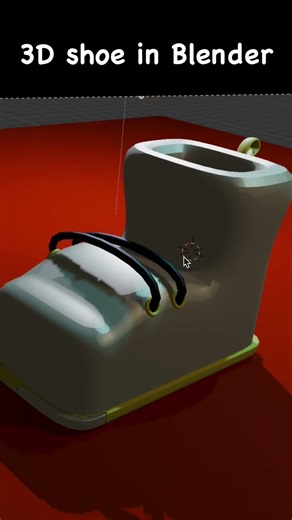 Professional 3D footwear visualization and high-end product rendering created in Blender.