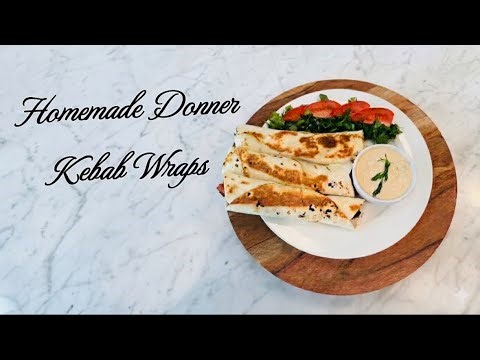 The Easiest Homemade Doner Kebab Recipe (Fast & Delicious!) #meat #kebab #viral #youtube #cooking