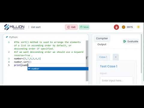 Stop Sorting Lists Manually | Learn Python .sort() Fast!