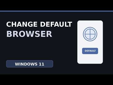How to Change Your Default Browser in Windows 11