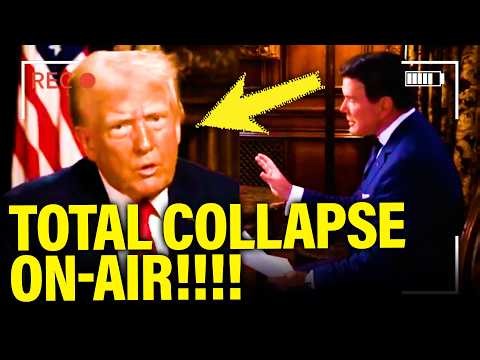 🚨Trump runs OUT OF EXCUSES as interview COLLAPSES!