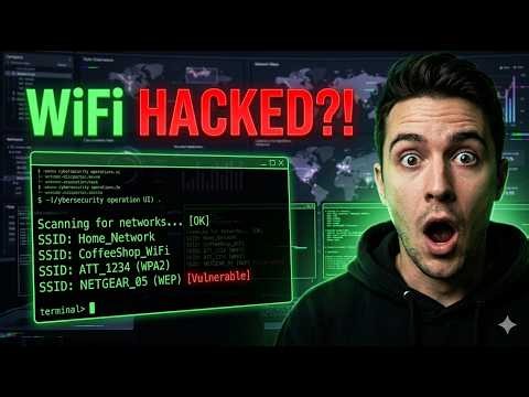 “I Built a Web WiFi Hacking Dashboard… This Happened 😳