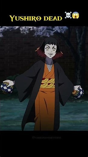Yushiro dead ☠️😱/demon slayer S1 Ep9 #demonslayer #anime #viral #kimetsunoyaiba #yushiro #death