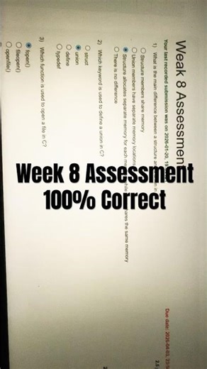 NPTEL Art of C Programming Week 8 QUIZ ANSWERS | 100% Correct | January 2026