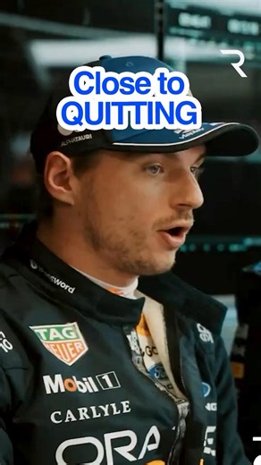 Max closer than ever to QUITTING F1🚪