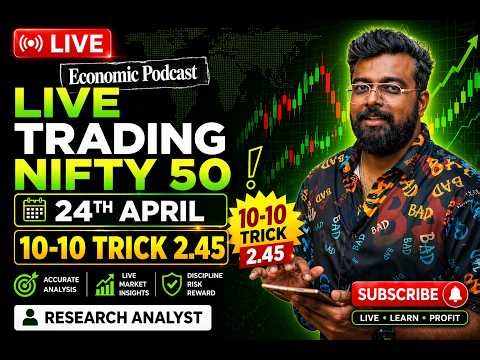 Bank Nifty Live Options Trading | 24 APR 2026 |Live Market Analysis & Scalping Strategy(Educational)