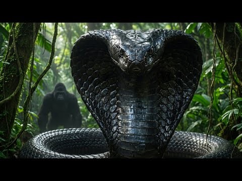 Market Terror: Giant Cobra Rampage Destroys Jungle Village As The King Kong Rescues The Villagers 2