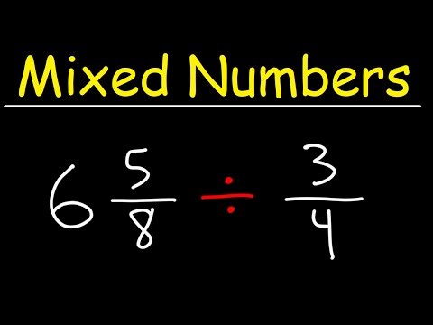 How to Divide a Mixed Number by a Fraction