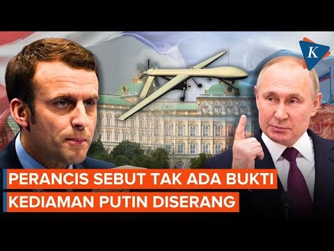 Perancis Sebut Tak Ada Bukti Kuat Kediaman Putin Diserang Drone