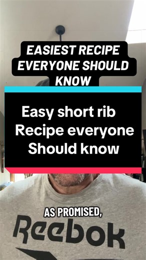 This is a easy short rib recipe I’m sharing there are many great ways to make this wonderful dish. This is one of them. Beginner friendly step by step #chefmoe #easurecipes #dinneridea #foodie #cooking