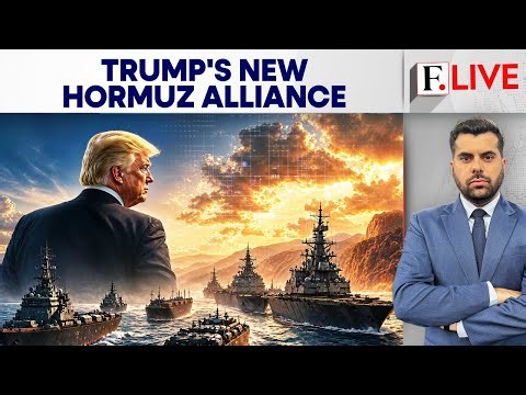Trump Eyes New Coalition For Moving Ships in Hormuz Again: Reports | Firstpost Live