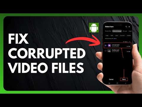 How to Fix Corrupted Video Files on Android