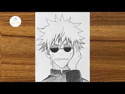 How to draw Monkey D. Luffy || Easy anime drawing step by step | How to draw anime characters easily