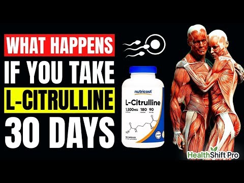 L-Citrulline Benefits (Urologist Reveals 9 Powerful Health Benefits) | HealthShift Pro