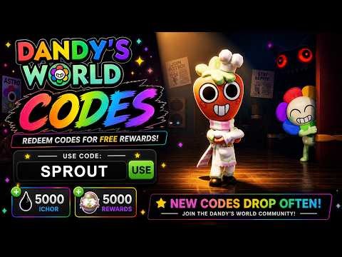 *NEW* ALL WORKING CODES FOR DANDY'S WORLD IN MAY 2026! ROBLOX DANDY'S WORLD CODES
