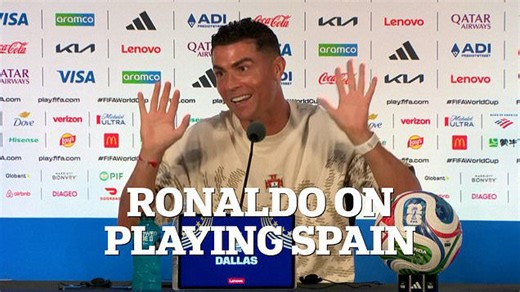 Ronaldo addresses game against Spain one day before match