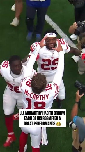 J.J. McCarthy is a class act 🥹