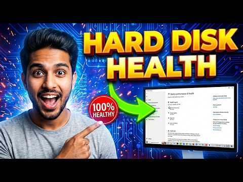 How to Check Hard Disk Health | Windows Built-In Tools