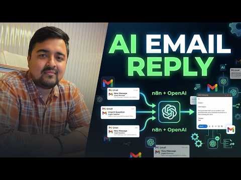I Built an AI Gmail Auto Reply System Using n8n + OpenAI 🤖 for Businesses