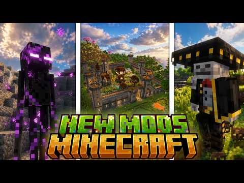 TOP 10+ Best NEW Minecraft Mods! [+1.20.1, +1.21.1 | Forge / Fabric]
