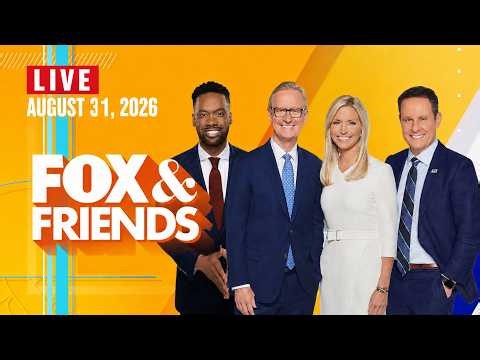 [LIVE] FOX News Live Stream| Fox & Friends August 31, 2026 |Breaking News Today | Trump News Live HD